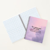 Carnet Dieu prépare.... Typographie chrétienne (Intérieur)