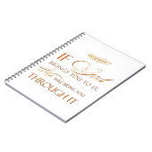 Carnet Dieu s'éloigne (Côté gauche)