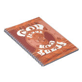 Carnet Dieu Vous Bénit Un Design De Texte Inspirant. (Côté Droit)