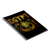 Carnet Dieux égyptiens Pyramides roi Égypte pharaon (Côté Droit)