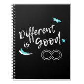 Carnet Différent Est Bon Design (Devant)