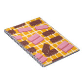 Carnet Différentes gaufres aromatisées sans soudure arriè (Côté Droit)