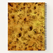 Carnet Différentes Roses à l'Aquarelle (Dos)