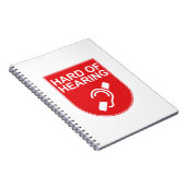 Carnet Difficile à entendre (Côté Droit)