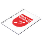 Carnet Difficile à entendre (Côté gauche)