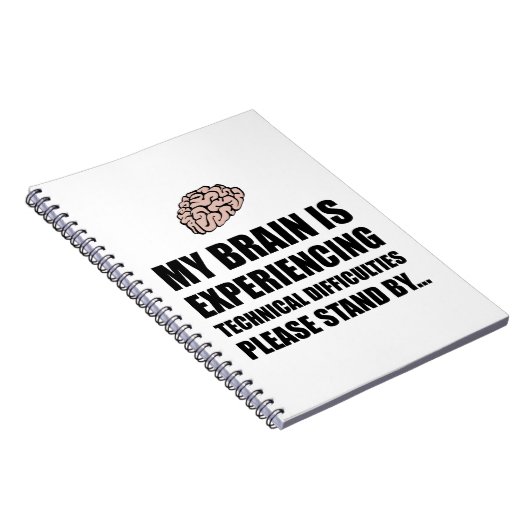 Carnet Difficultés techniques de cerveau (Côté Droit)