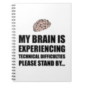 Carnet Difficultés techniques de cerveau (Devant)