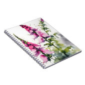 Carnet Digitale - Fleurs aquarelle (Côté Droit)
