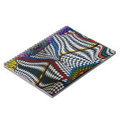 Carnet d'illusion optique colorée (Côté gauche)