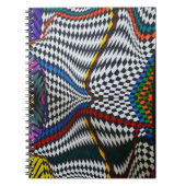 Carnet d'illusion optique colorée (Devant)