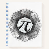 Carnet d'illusion optique de symbole Pi pour vous (Devant)