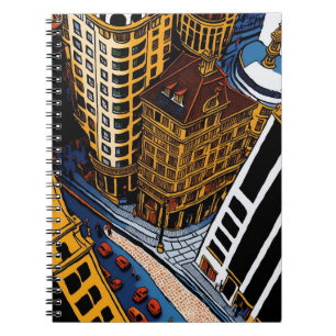 Carnet d'illustration de Cityscape Bold