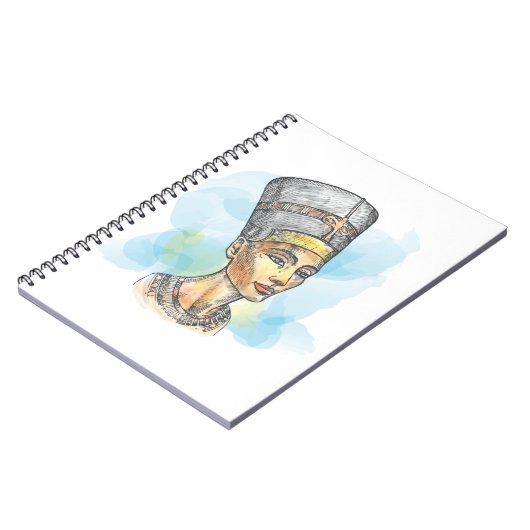 Carnet d'illustration Nefertiti (Côté gauche)