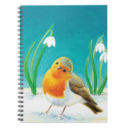 Carnet d'illustration Red Robin (Devant)