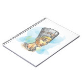 Carnet d'illustrations de Néfertiti (Côté gauche)