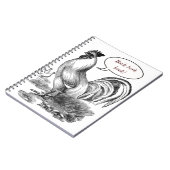 Carnet d'illustrations vintage (Côté gauche)