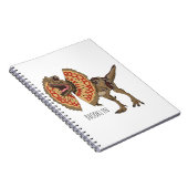 Carnet Dilophosaurus dessin animé (Côté Droit)