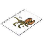 Carnet Dilophosaurus dessin animé (Côté gauche)