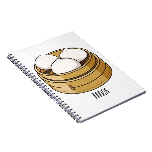 Carnet Dim sum dessin animé (Côté Droit)