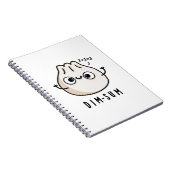 Carnet Dim-sum Drôle de Dimsum Pun Mathématique  (Côté Droit)