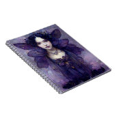 Carnet d'Imaginaire d'art gothique violet (Côté Droit)