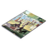 Carnet Dimanche après-midi, île La Grande Jatte par Seura (Côté gauche)