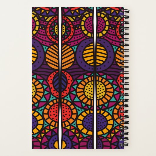 Carnet d'impression africain (Verso)