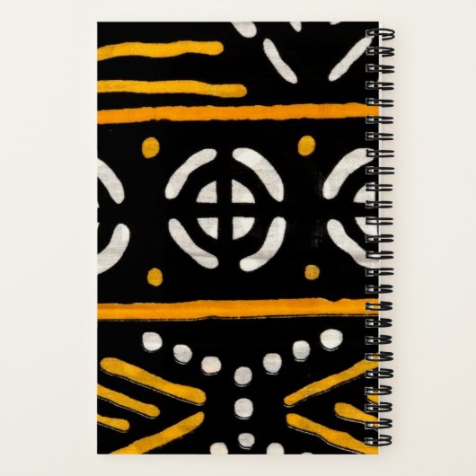 Carnet d'impression africain (Verso)