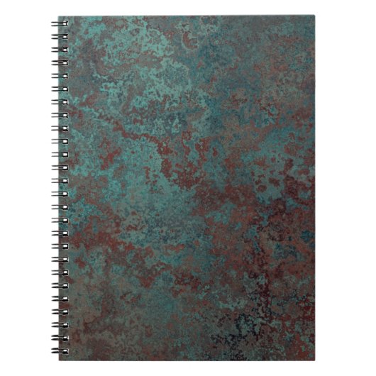 Carnet d'impression "cuivre" de corrosion (Devant)