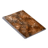 Carnet d'impression "cuivre" moulé (Côté Droit)