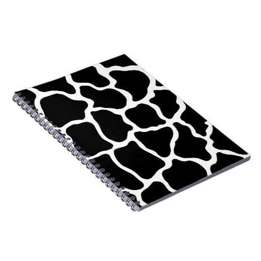 Carnet d'impression de girafe noire (Côté Droit)