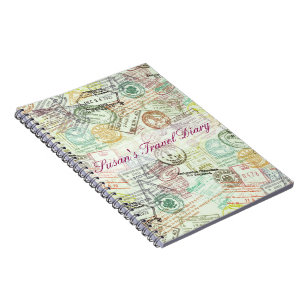 Carnet d'impression de tampon de passeport