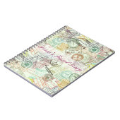 Carnet d'impression de timbre de passeport (Côté gauche)