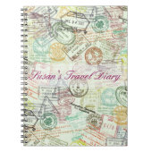 Carnet d'impression de timbre de passeport (Devant)