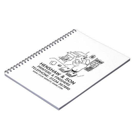 Carnet d'imprimeurs et de finisseurs (Côté gauche)