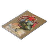 Carnet Dinde de Thanksgiving drôle d'enfants (Côté gauche)