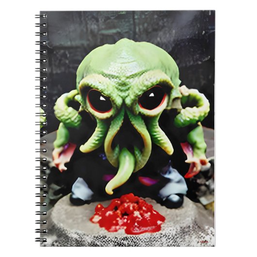 Carnet Dîner avec Cthulhu (Devant)