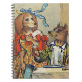 Carnet Dîner de chien victorien Dress Doggy (Devant)
