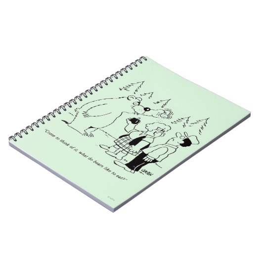 Carnet Dîner d'ours (Côté gauche)