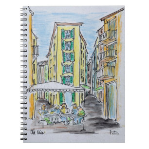 Carnet Dîner en plein air dans la vieille ville de Nice  