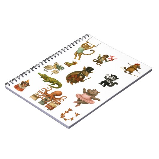 Carnet Dingaling Bros Circus acts (Côté gauche)