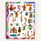 Carnet Dingaling Bros Circus acts (Devant)