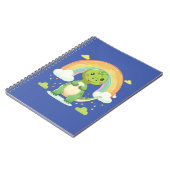 Carnet Dino Arc-en-Ciel Coloré (Côté gauche)