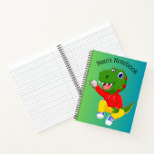 Carnet Dino Baseball Custom (Intérieur)