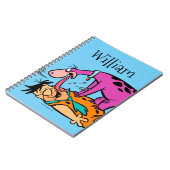 Carnet Dino Licking Fred Flintstone (Côté gauche)