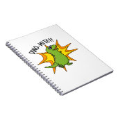 Carnet Dino-mite Drôle de TRex Pun de dinosaure (Côté Droit)