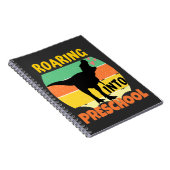 Carnet DINOSAUR cool - ROARING DANS LE PRESCHOOL (Côté Droit)