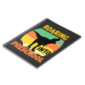 Carnet DINOSAUR cool - ROARING DANS LE PRESCHOOL (Côté gauche)