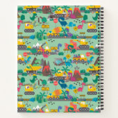 Carnet Dinosaur enfants de construction personnalisée (Dos)