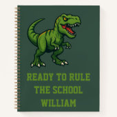 Carnet Dinosaur Tyrannosaurus Citation Rex (Devant)